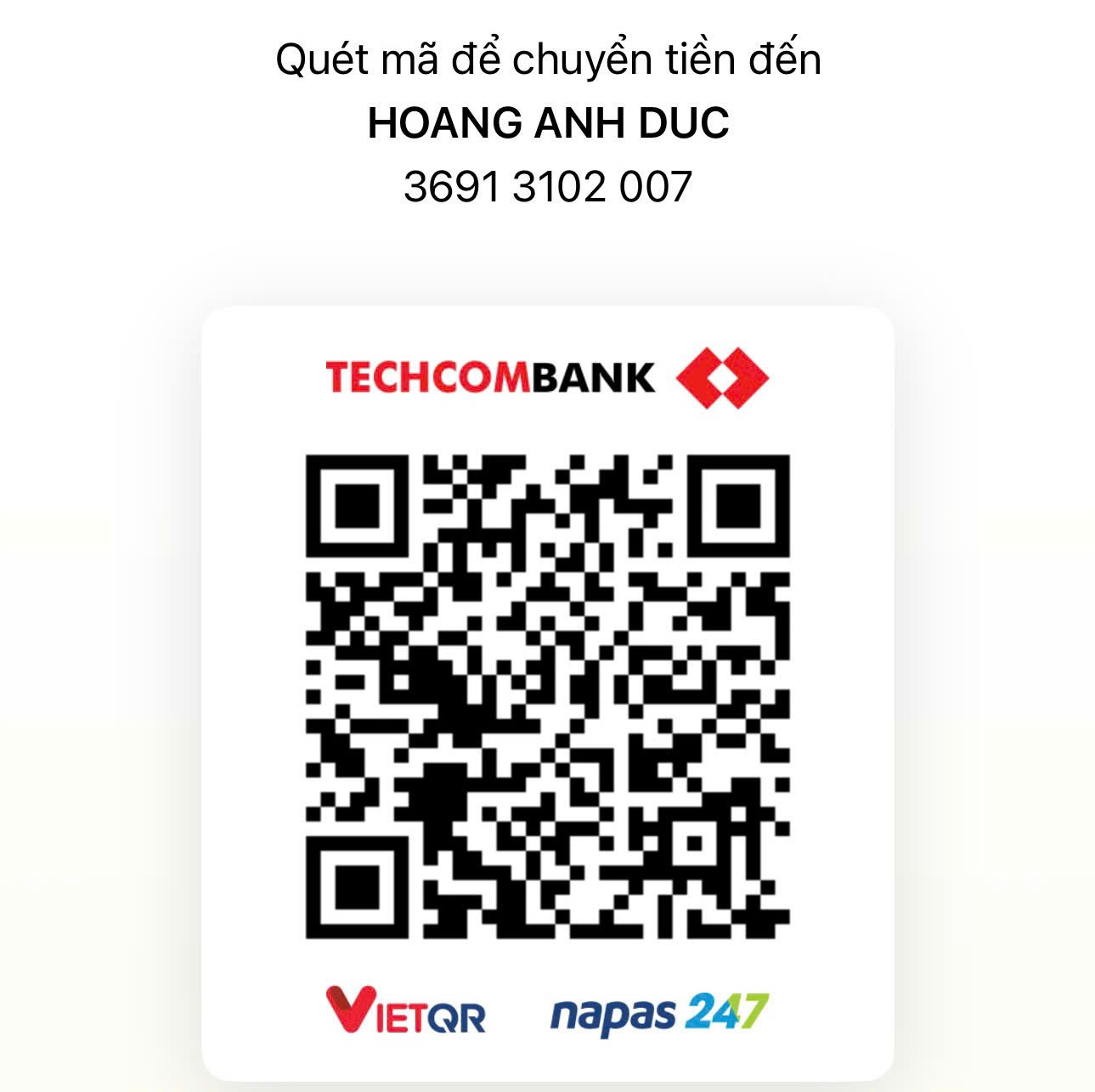 QR Techcombank